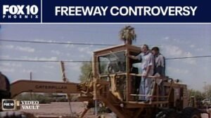 Arizona breaks ground on freeway project amid tree controversy | Vide…