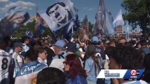 Argentina fans bring World Cup energy to Kansas City before team’s opener against Algeria
