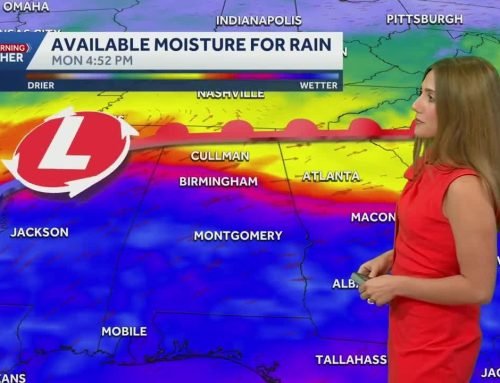 Heavy summer storms in Alabama’s weekend weather forecast.