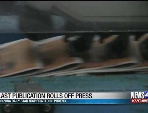 Last publication Rolls of the Press in Tucson