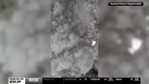 Hail in Colorado, upcoming active weather