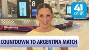 Argentina Fans Arrive in Kansas City Ahead of Algeria Match