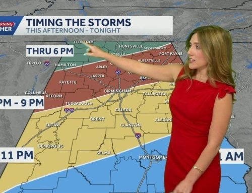 Timing Alabama’s severe weather for Wednesday: high winds, hail, and a tornado threat.
