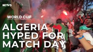 Algeria fans descend on Kansas City before match against Argentina
