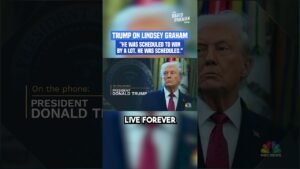 Trump’s BIZARRE ELECTION CLAIMS after Lindsey Graham’s passing #shorts