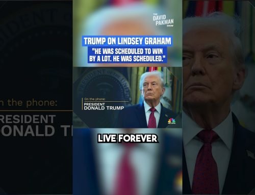Trump’s BIZARRE ELECTION CLAIMS after Lindsey Graham’s passing #shorts