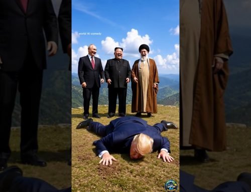 Donald Trump fell face down on the ground 🤣🤣 #short #shorts #trump #putin #khamenei #comedy #funny
