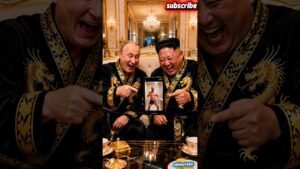 Trump’s dance was caught on camera📸😂 #trump #putin #kimjongun #funny #comedy #shortsfeed #viralvideo