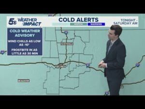 Latest Weather | Cold air returns to Arkansas and Oklahoma