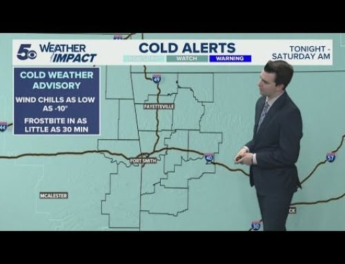 Latest Weather | Cold air returns to Arkansas and Oklahoma