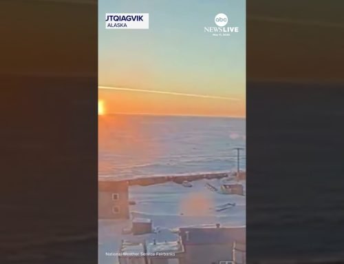 The sun won’t set in this Alaskan city until Aug. 2