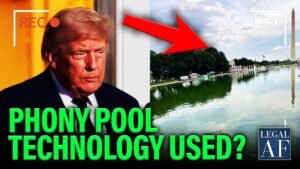 Trump goes BONKERS as Reflecting Pool Contractor CAUGHT Screwing Up another Govt. Water Project!