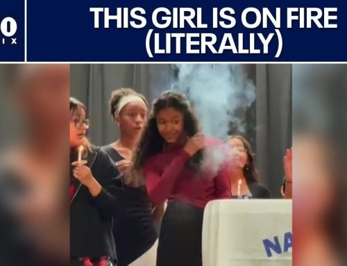 AZ teen’s hair caught fire during honor society induction | FOX 10 Ph…