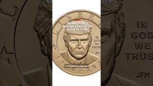 Trump’s face will be minted on gold $1 coin