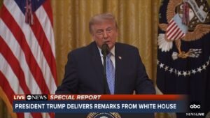 LIVE: President Trump delivers remarks from White House