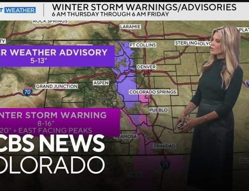 Rain and snow continue across Colorado into Friday