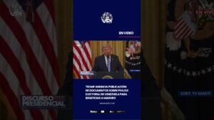 Trump sobre fraude electoral en Venezuela