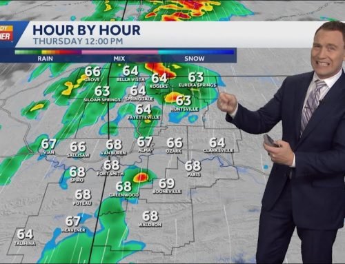 Arkansas: Chance for showers, thunderstorms Thursday