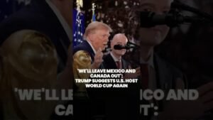 Trump suggests hosting World Cup again: ‘We’ll leave Mexico and Canada out’