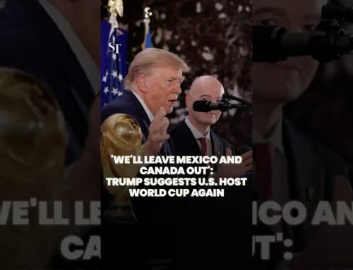 Trump suggests hosting World Cup again: ‘We’ll leave Mexico and Canada out’