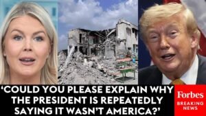 Reporter Repeatedly Asks Karoline Leavitt About Trump’s Comments On Iran Girls School Airstrike