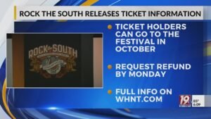 Rock the South Gives Refund Instructions | June 25, 2026 | News 19 at 6 p.m.