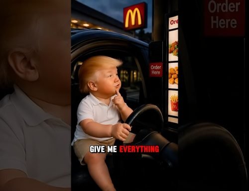 Baby Trump Has a McDonald’s Crisis 🍔 #babytrump