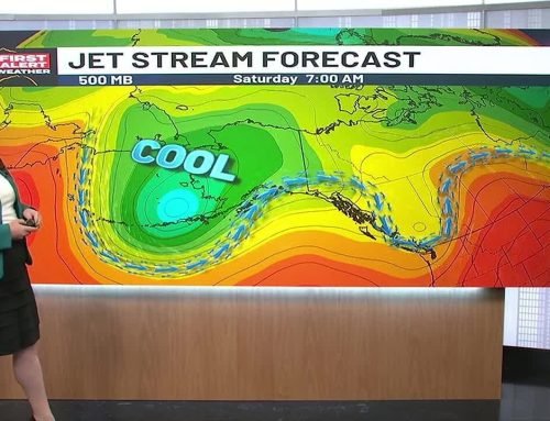 Showery weather pattern for Alaska