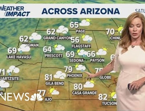 Rain, snow, wind expected in Arizona this weekend
