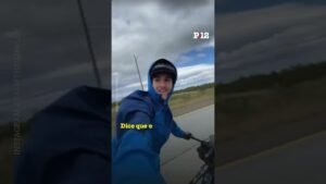 Este adolescente viajó en bicicleta desde Alaska a Argentina