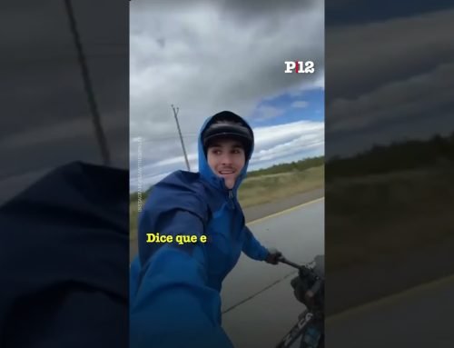 Este adolescente viajó en bicicleta desde Alaska a Argentina