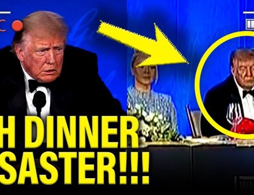 Trump BOMBS at WH DINNER as CROWD GOES SILENT!!!