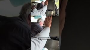 Video inside plane as it makes emergency landing in Alaska
