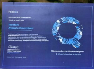 Certificate Earned. Growth Unlocked. 

Today, I officially received my Certifica…