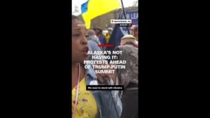 Alaska’s not having it: Protests ahead of Trump-Putin summit