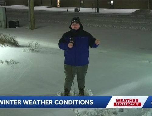 Second wave of snow and sleet hitting Arkansas Sunday morning