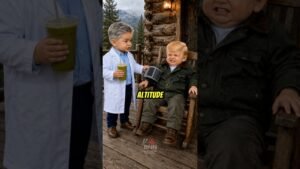 Baby Trump’s Peaceful Morning Lasts 30 Seconds