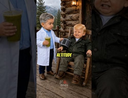 Baby Trump’s Peaceful Morning Lasts 30 Seconds