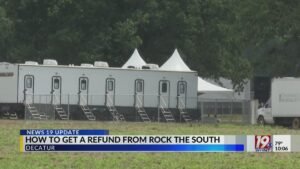 Rock the South Gives Instructions on Refund Requests | June 25, 2026 | News 19 at 10 p.m.