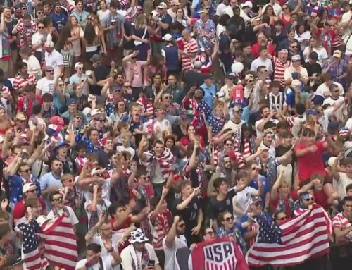Thousands gather in Downtown KC to watch second US 2026 World Cup win