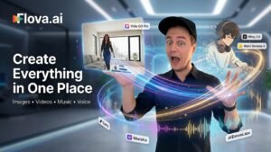 Flova AI – Create Images, Videos, Music & Voice in One Tool