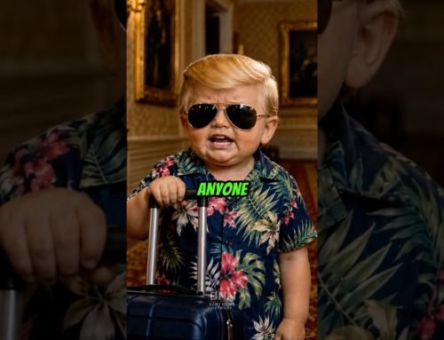Baby Trump & Melania’s Secret Vacation Goes Wrong 🏝️
