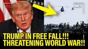 Trump PANICS in AM and THREATENS WORLD WAR