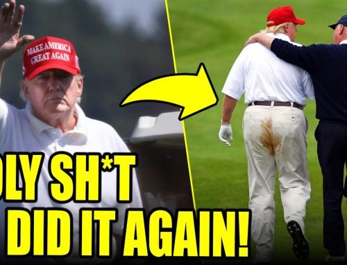 Trump HUMILIATED by TINY Crowd After Caught CHEATING At GOLF!
