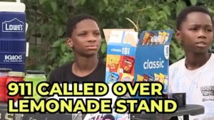 Someone called 911 on kids selling lemonade. Here’s what happened