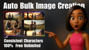 Automatic Bulk Image Creation with Consistent Characters (100% Free &…