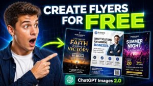 Create Professional Flyers for FREE with ChatGPT Images 2.0 (No Skill…