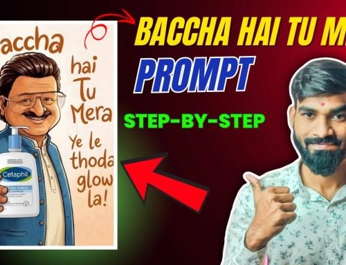 How to Create “Baccha Hai Tu Mera” AI Images Step-by-Step Tutorial
