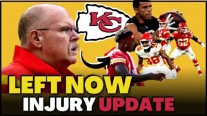 🔴LEFT NOW! INJURY UPDATE! KANSAS CITY CHIEFS NEWS TODAY!