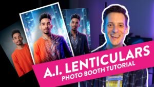 How to Create AI Lenticular Prints with Photo Booth Upload